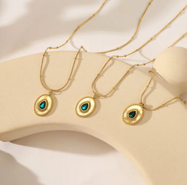 1296 Gold Plated Necklace - Image 4