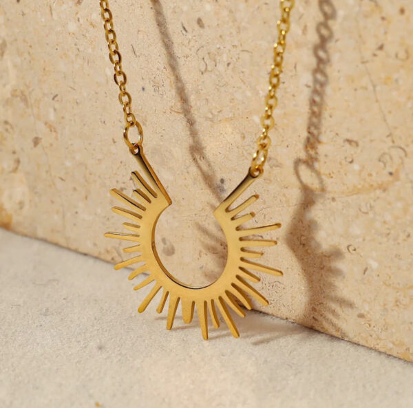 1303 Gold Plated Necklace - Image 4