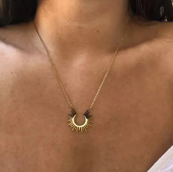 1303 Gold Plated Necklace - Image 6