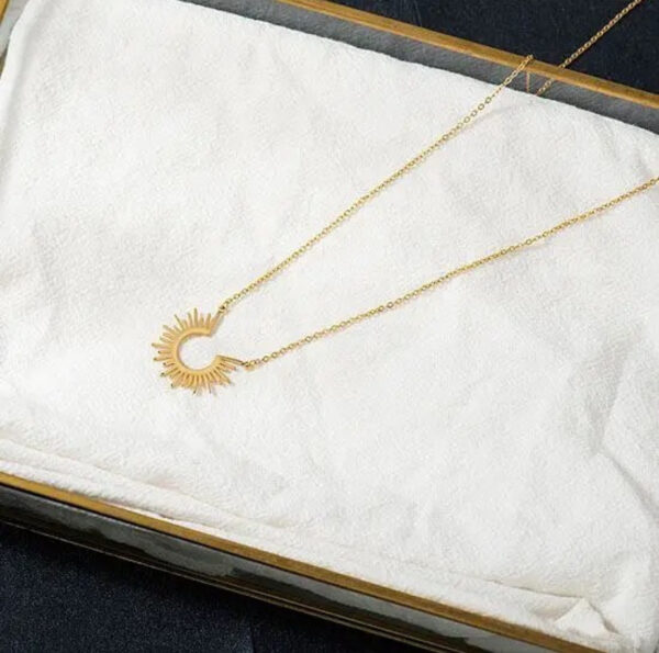 1303 Gold Plated Necklace - Image 7