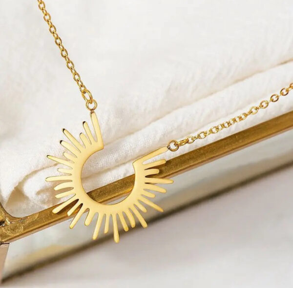 1303 Gold Plated Necklace - Image 8
