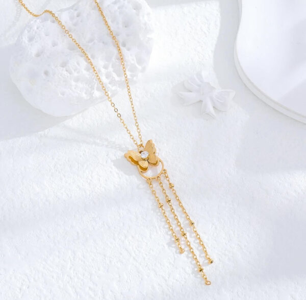 1305 Gold Plated Necklace - Image 4