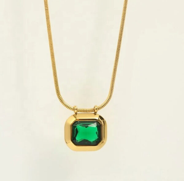 1306 Gold Plated Necklace - Image 3