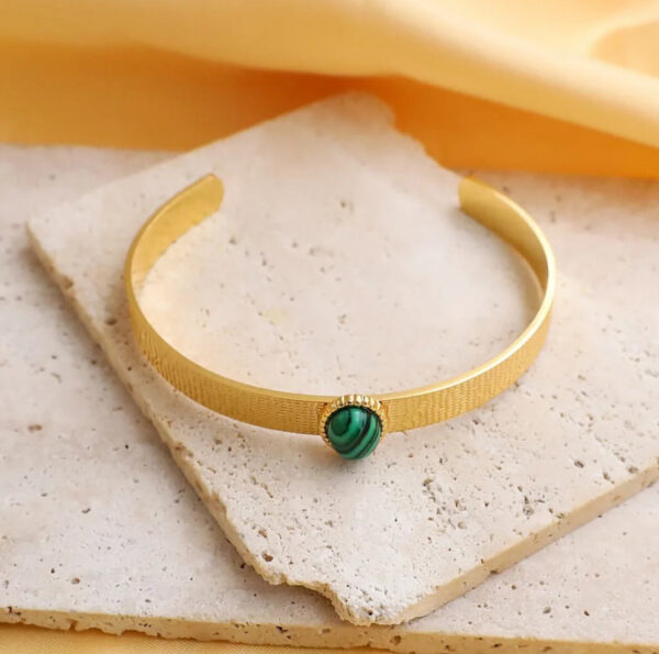 1312 Gold Plated Bangle - Image 2