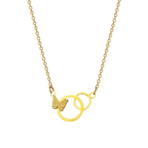 1307 Gold Plated Necklace - Image 4