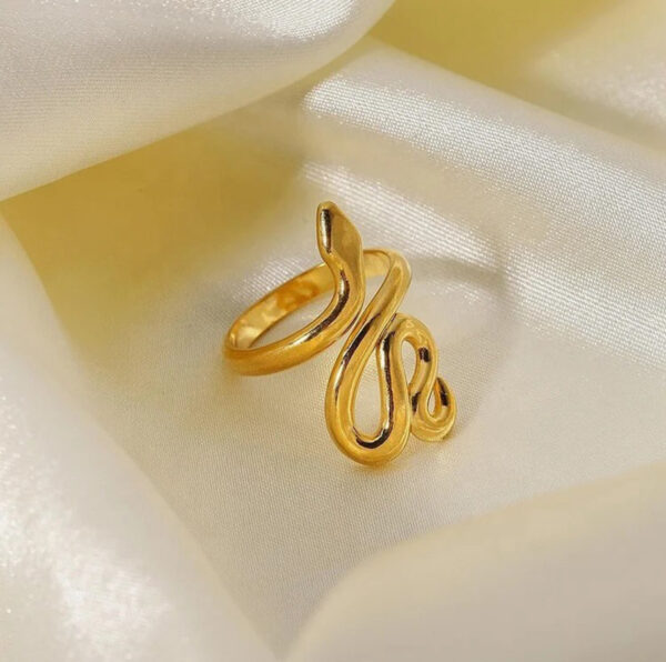 1314 Gold Plated Ring - Image 5