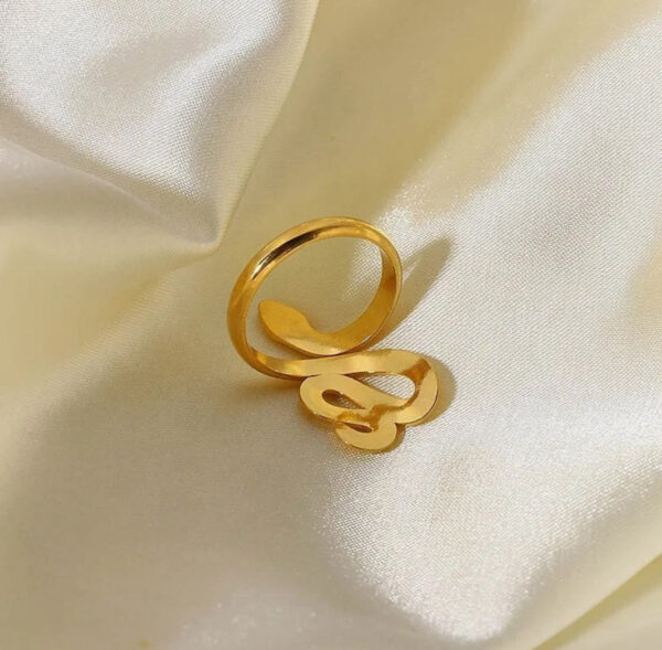 1314 Gold Plated Ring - Image 6