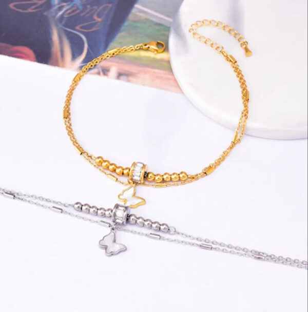 1311 Gold Plated Anklet - Image 2