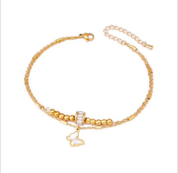1311 Gold Plated Anklet - Image 3