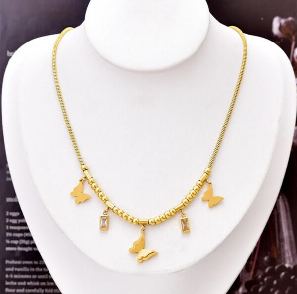 1315 Gold Plated Necklace - Image 3
