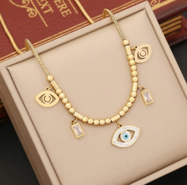 1316 Gold Plated Necklace - Image 3
