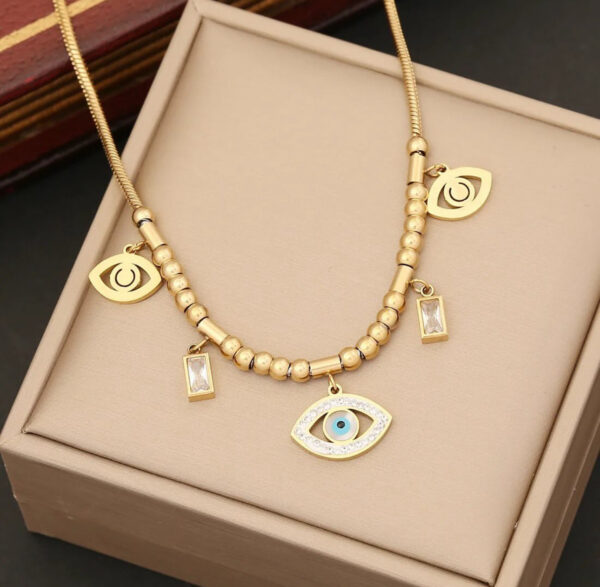 1316 Gold Plated Necklace - Image 4