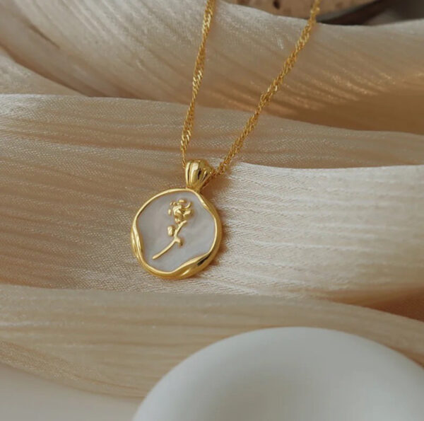 1317 Gold Plated Necklace - Image 2