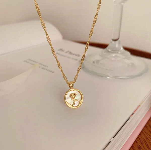 1317 Gold Plated Necklace - Image 6