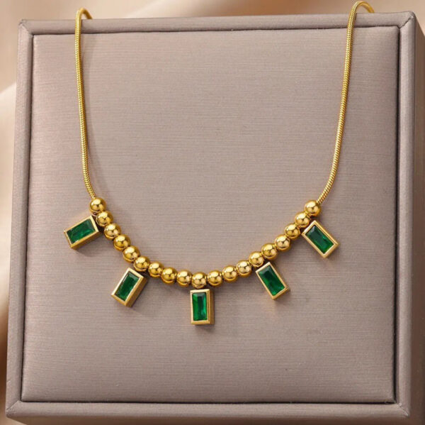 1318 Gold Plated Necklace - Image 3