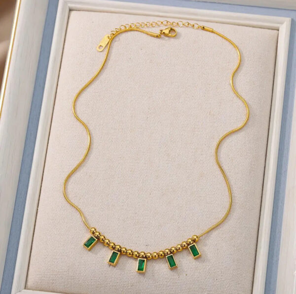 1318 Gold Plated Necklace - Image 4