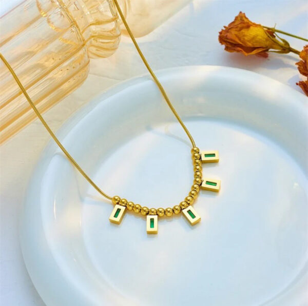 1318 Gold Plated Necklace - Image 6