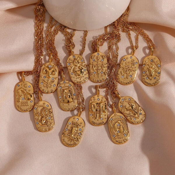 1327 Gold Plated Necklace - Image 2