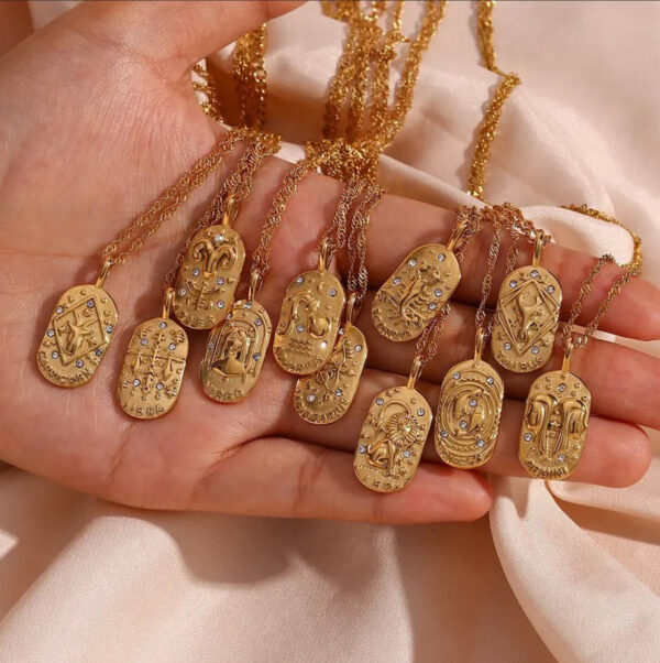 1327 Gold Plated Necklace - Image 3