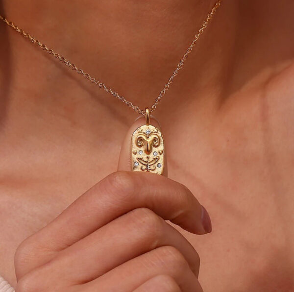 1327 Gold Plated Necklace - Image 6