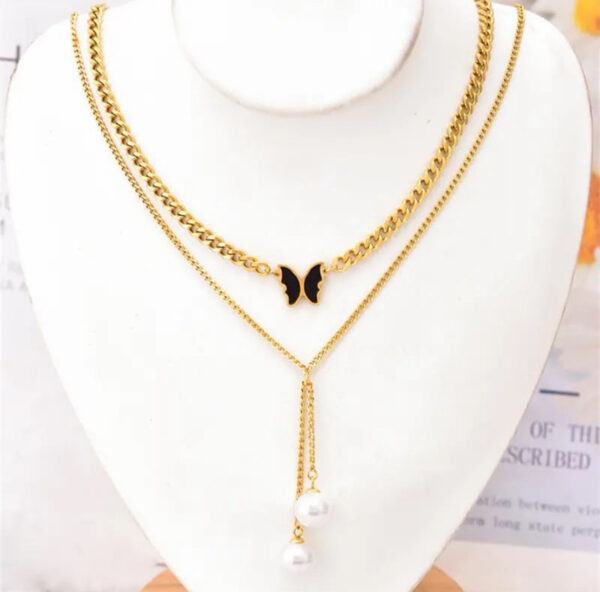 1323 Gold Plated Necklace - Image 2