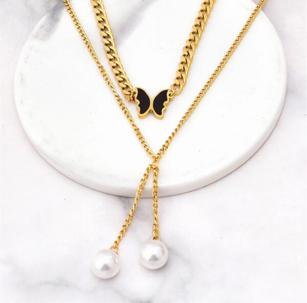 1323 Gold Plated Necklace - Image 4