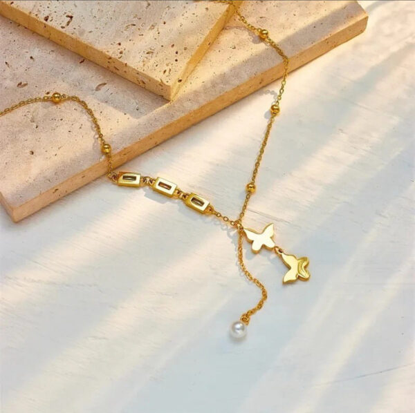 1324 Gold Plated Necklace - Image 5