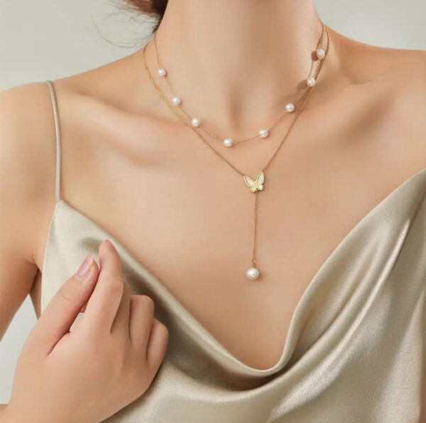 1325 Gold Plated Necklace - Image 2