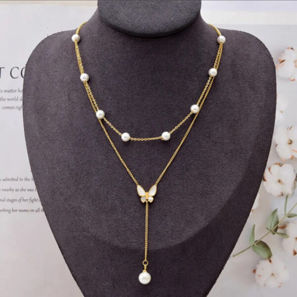 1325 Gold Plated Necklace - Image 3