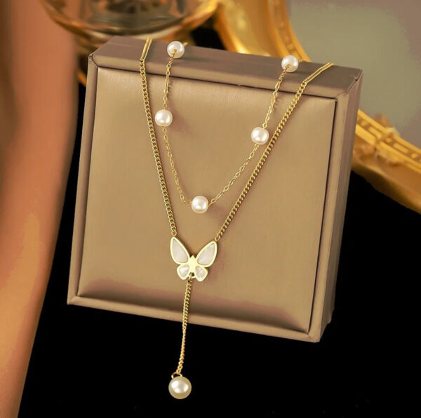 1325 Gold Plated Necklace - Image 4