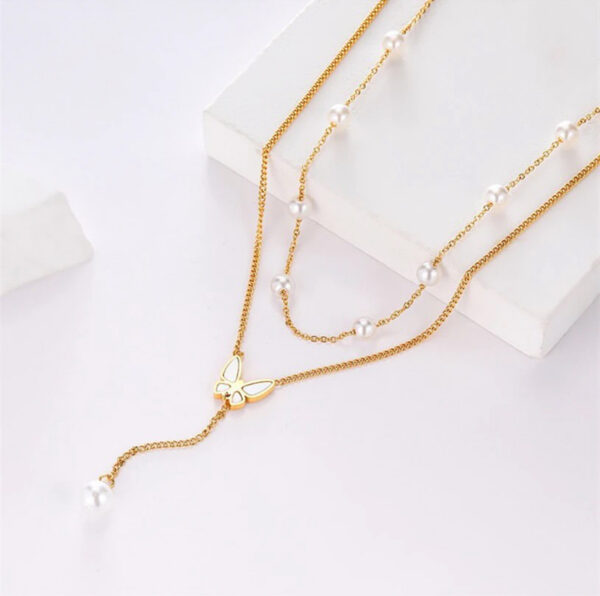1325 Gold Plated Necklace - Image 7