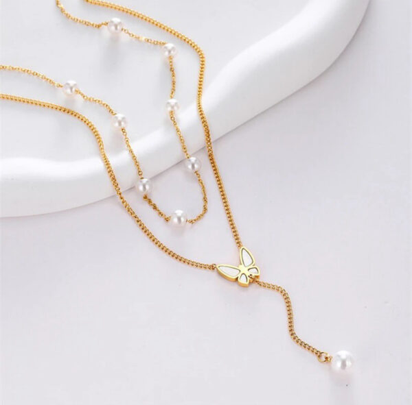 1325 Gold Plated Necklace - Image 8