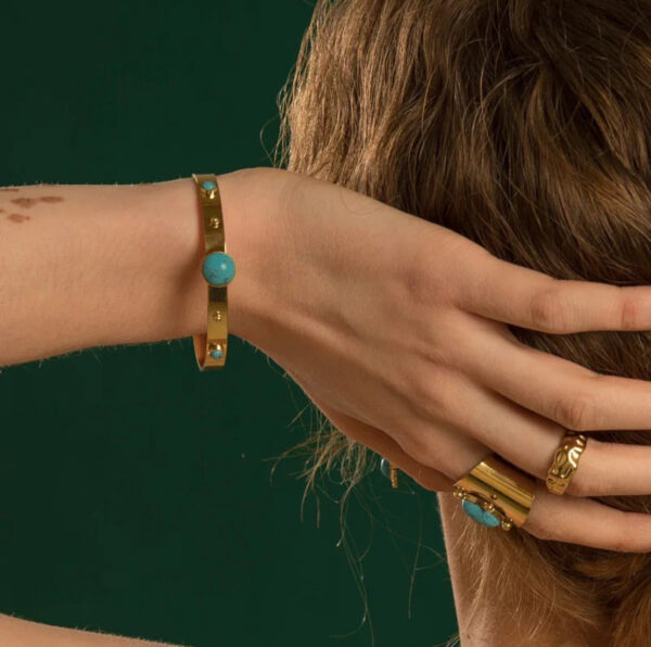 1333 Gold Plated Bangle - Image 3