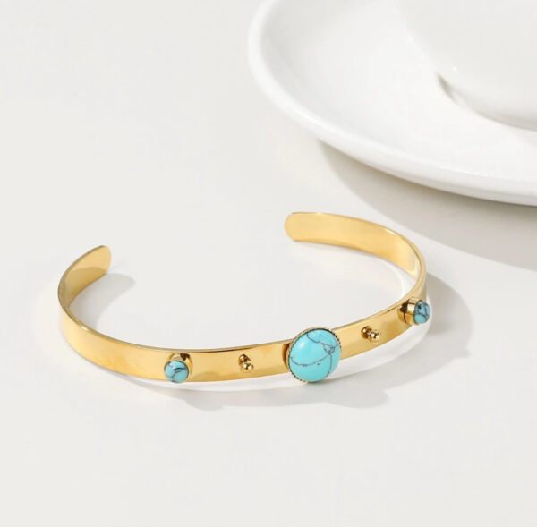 1333 Gold Plated Bangle - Image 8