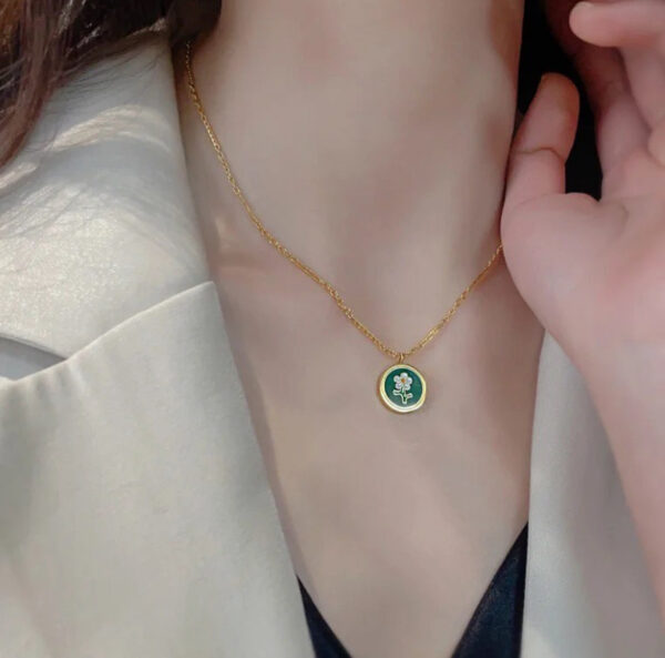 1319 Gold Plated Necklace - Image 4