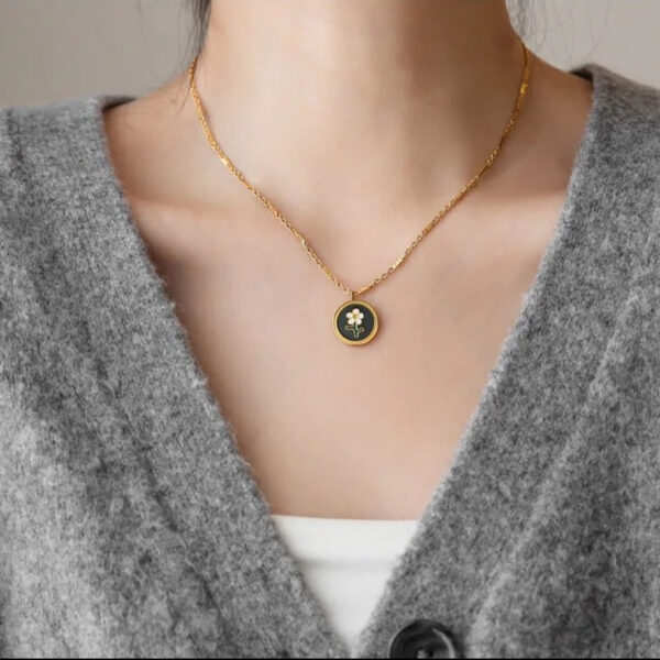 1319 Gold Plated Necklace - Image 7