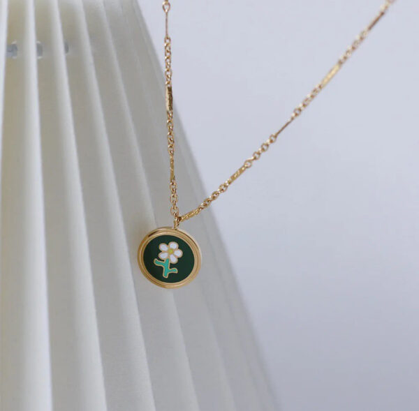 1319 Gold Plated Necklace - Image 9