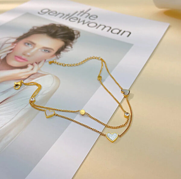 1334 Gold Plated Anklet - Image 3
