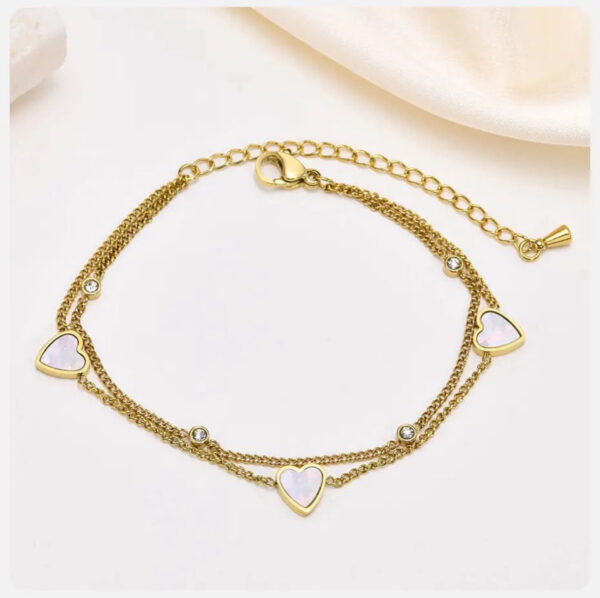 1334 Gold Plated Anklet - Image 4
