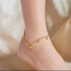 1337 Gold Plated Anklet