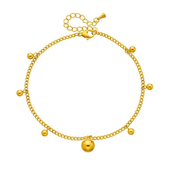 1337 Gold Plated Anklet - Image 5