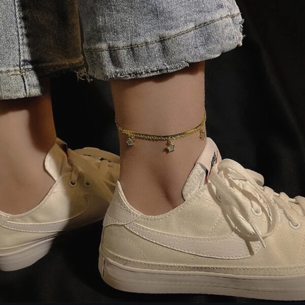 1338 Gold Plated Anklet - Image 2