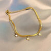 1338 Gold Plated Anklet