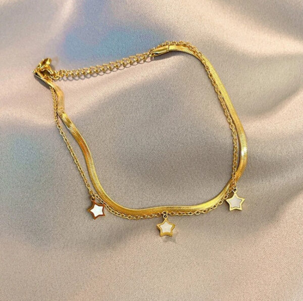 1338 Gold Plated Anklet - Image 5