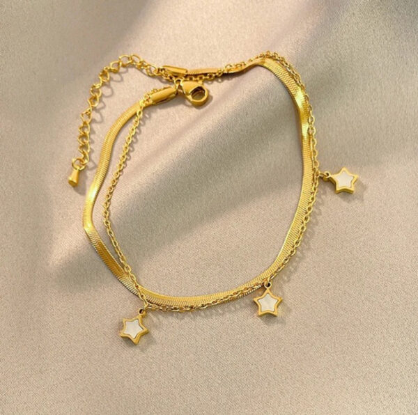 1338 Gold Plated Anklet - Image 6
