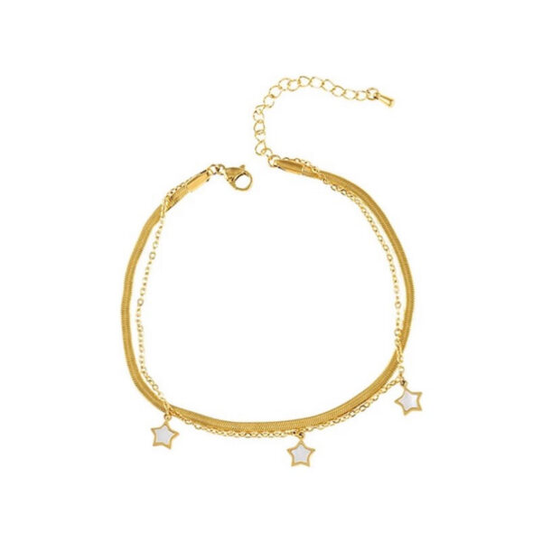 1338 Gold Plated Anklet - Image 7