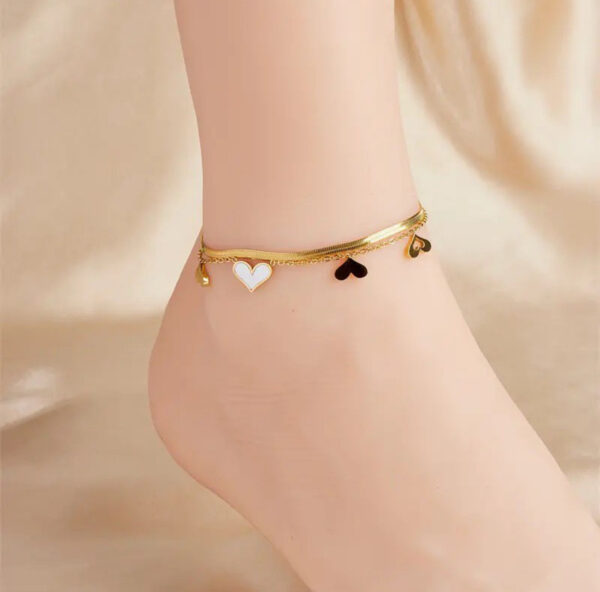 1339 Gold Plated Anklet - Image 2