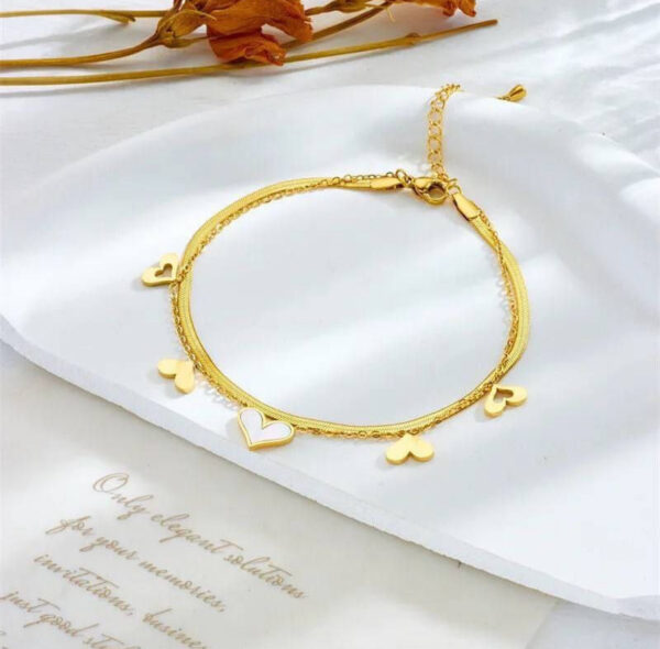 1339 Gold Plated Anklet - Image 5