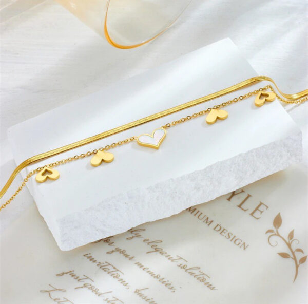 1339 Gold Plated Anklet - Image 6