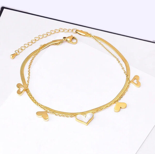 1339 Gold Plated Anklet - Image 7